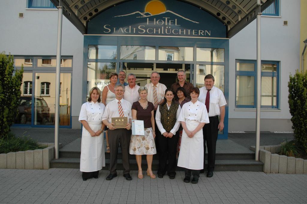 Akzent Hotel Stadt Schluechtern ***S Esterno foto